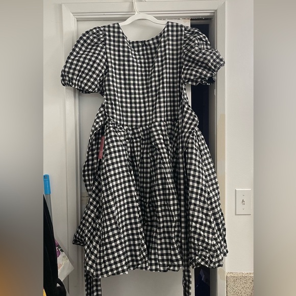 NWT Ivy City Co black gingham cupcake dress - 12 - Picture 6 of 8